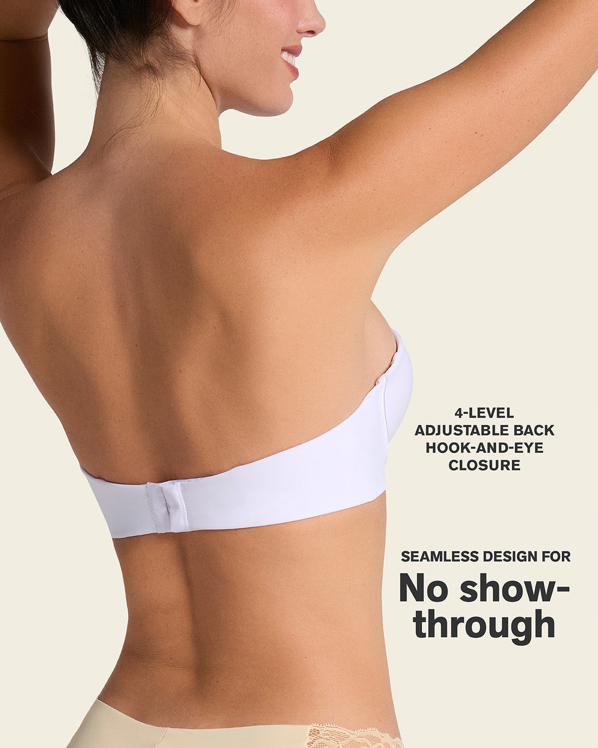 Formless™ Double Push-Up Strapless Petite Bra