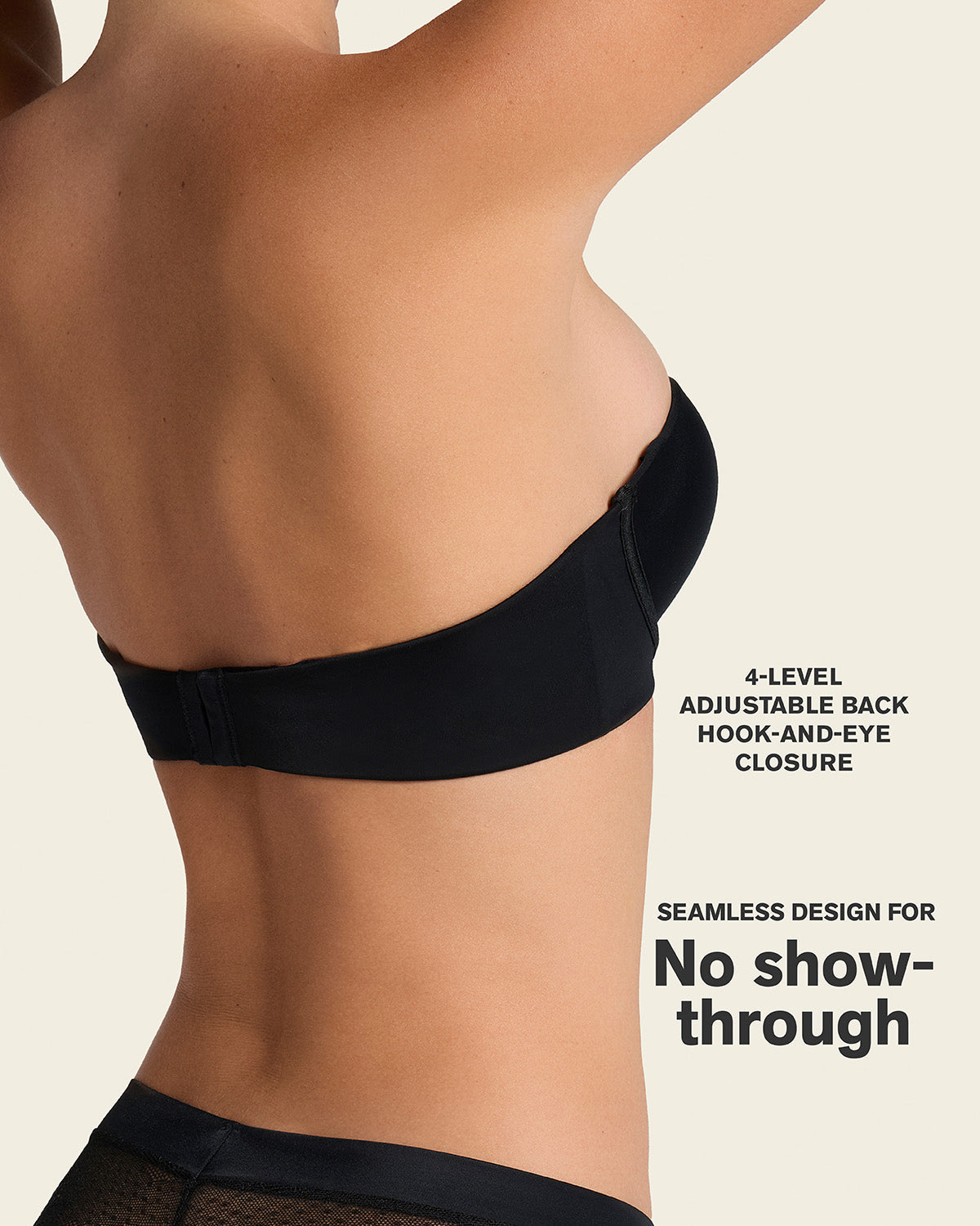 Formless™ Double Push-Up Strapless Petite Bra
