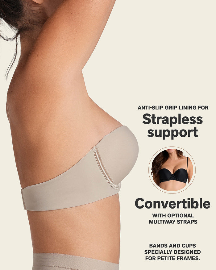 Formless™ Double Push-Up Strapless Petite Bra