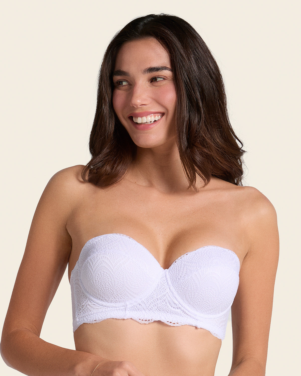 Formless™ Convertible Balconette Lace Push Up Bra