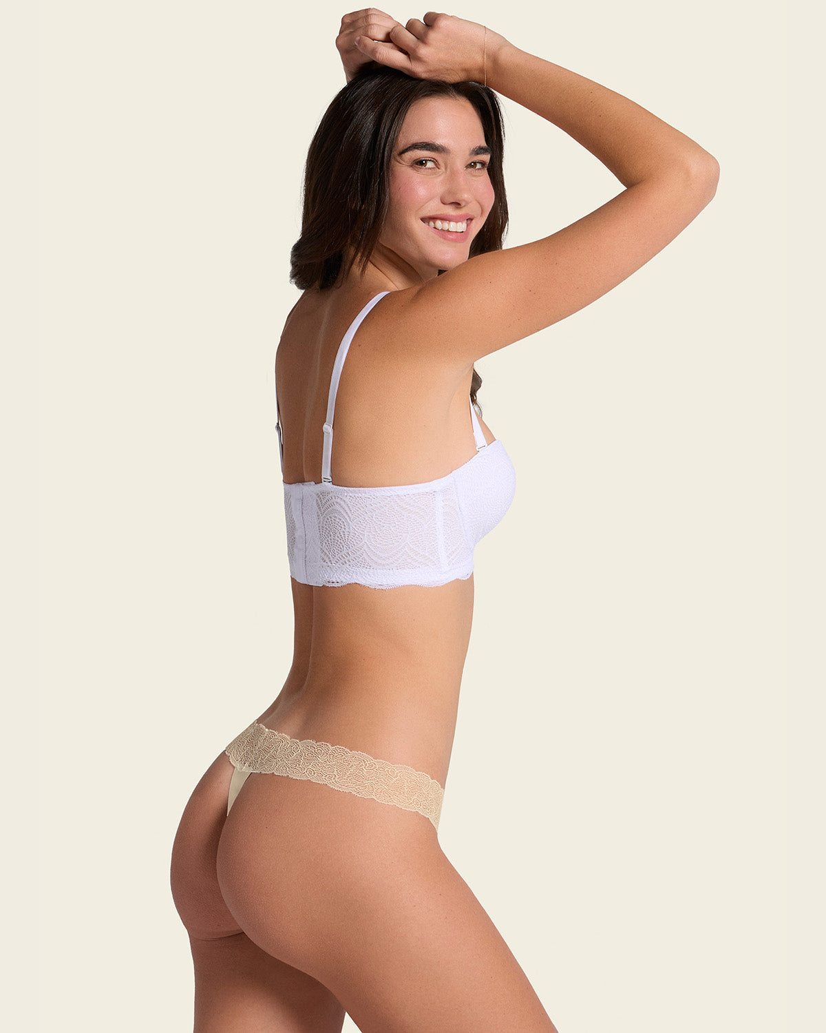 Formless™ Convertible Balconette Lace Push Up Bra