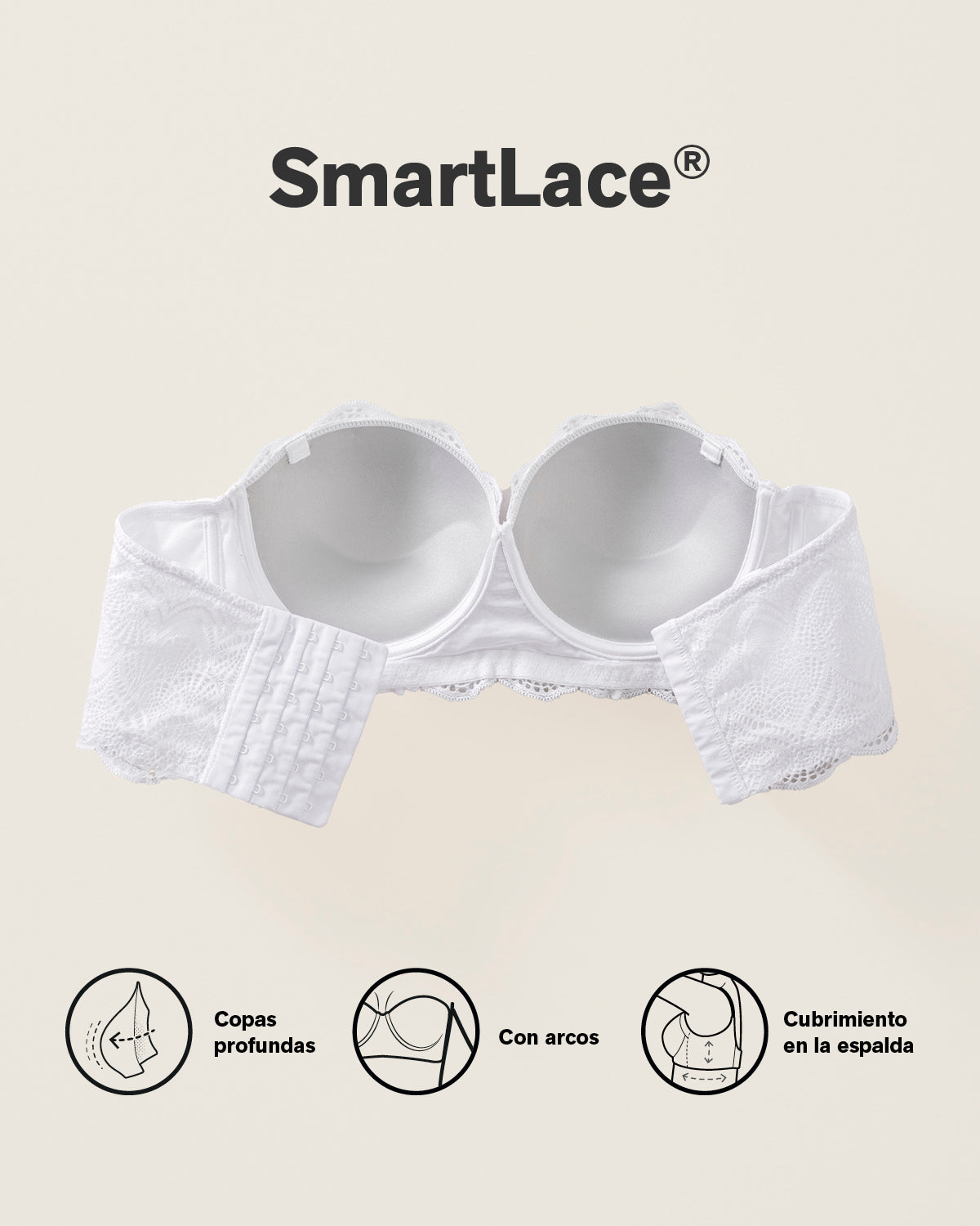 Formless™ Convertible Balconette Lace Push Up Bra