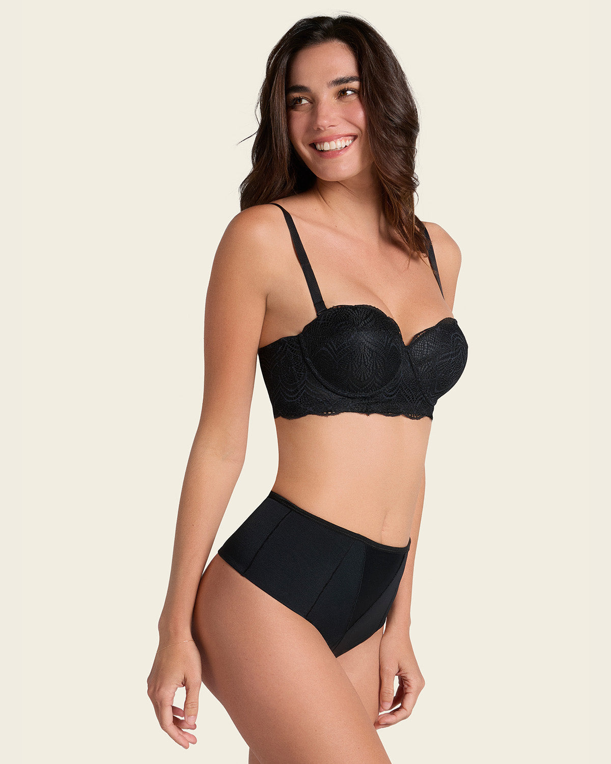 Formless™ Convertible Balconette Lace Push Up Bra