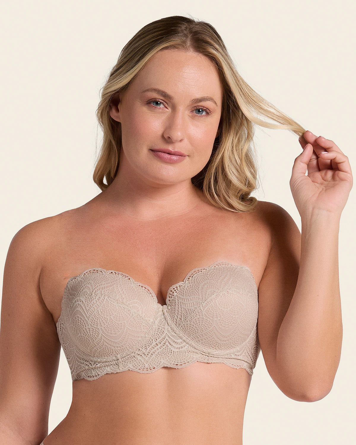 Formless™ Convertible Balconette Lace Push Up Bra