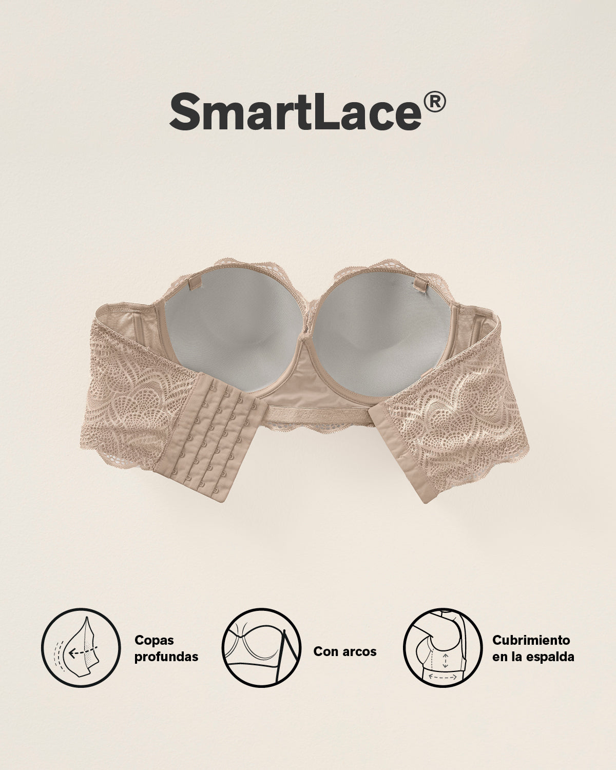 Formless™ Convertible Balconette Lace Push Up Bra