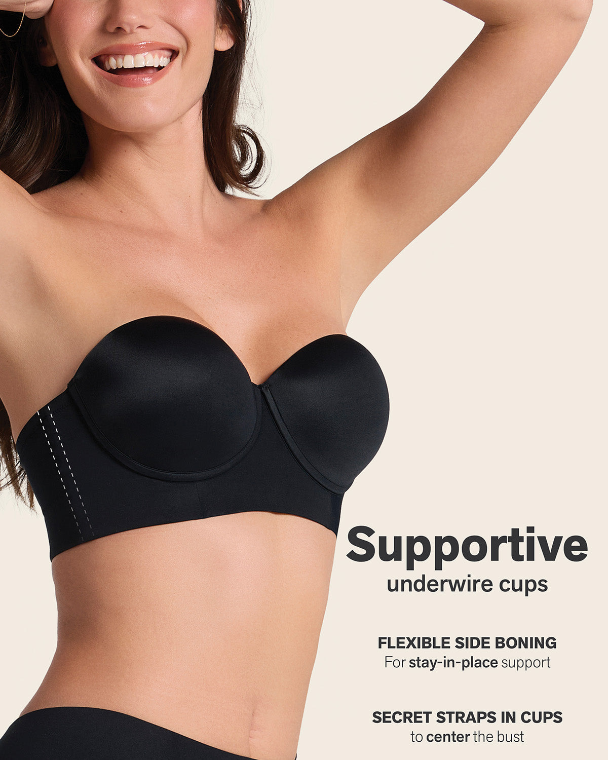 Formless™ 2-Pack Bras 360: Strapless Longline Contouring Bras
