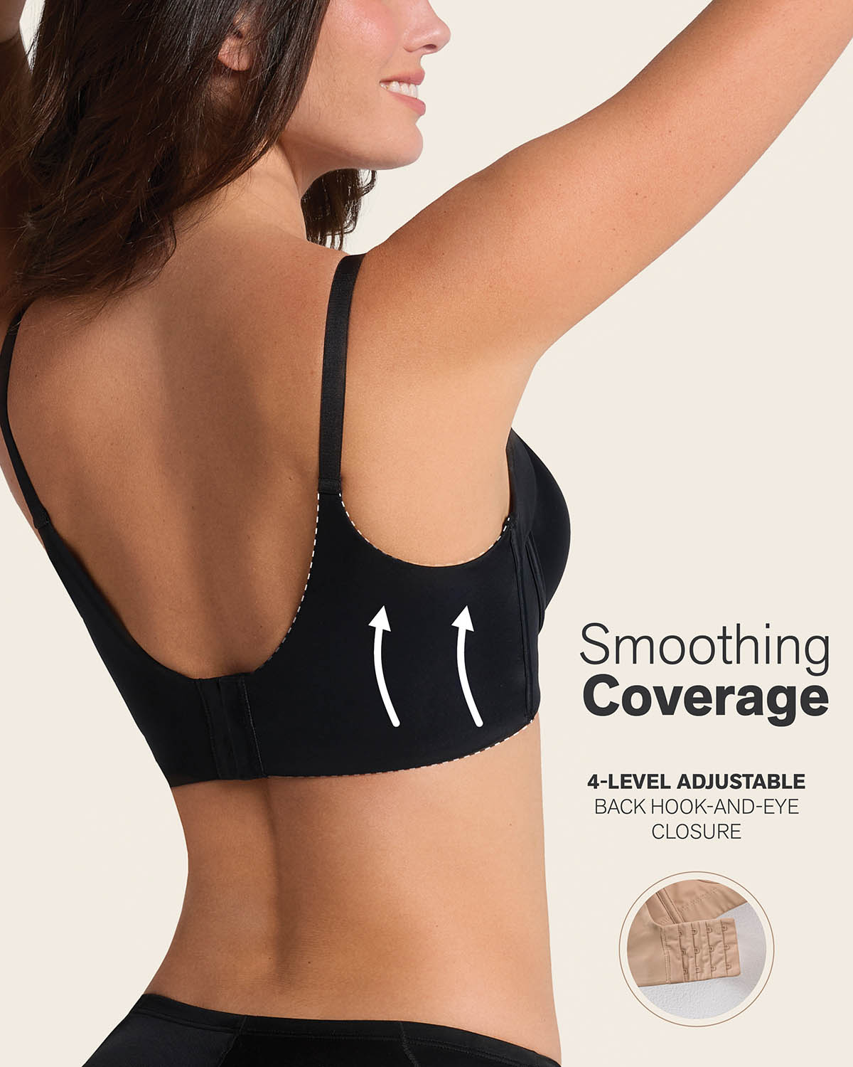 Formless™ Back Smoothing Bra with Soft Full Coverage Cups