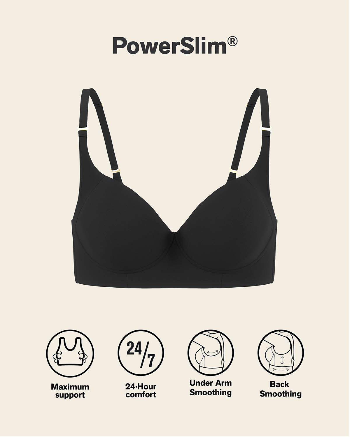 Formless™ Back Smoothing Bra with Soft Full Coverage Cups
