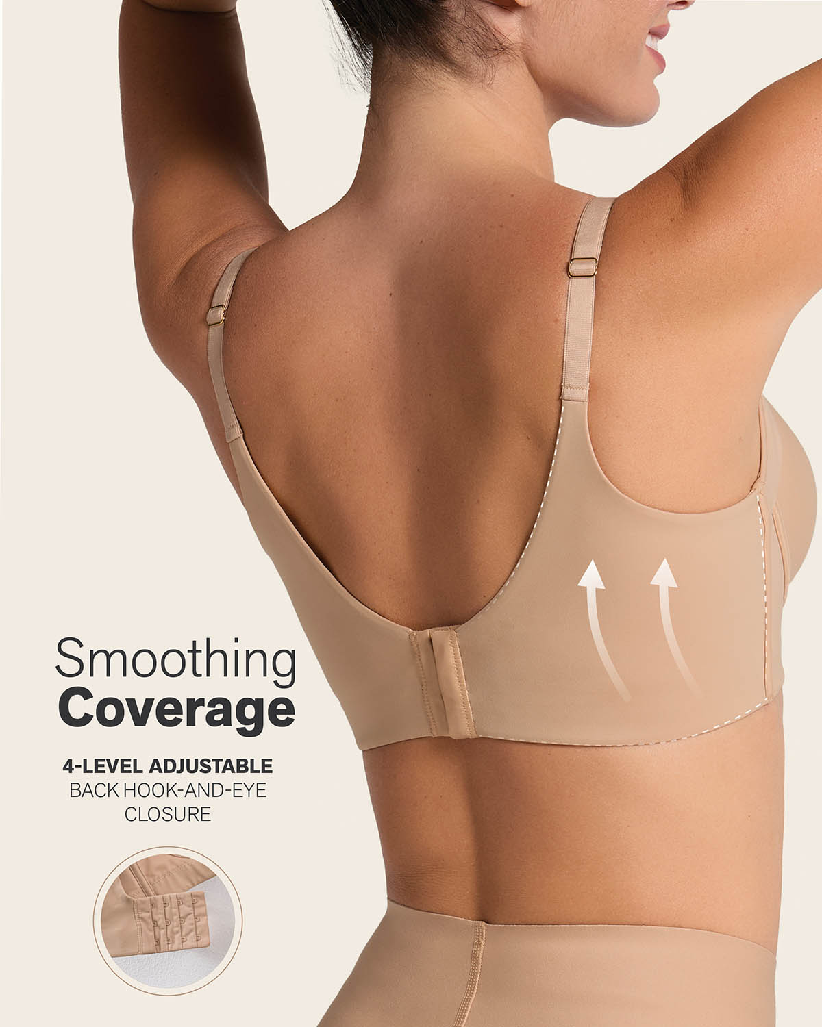Formless™ Back Smoothing Bra with Soft Full Coverage Cups