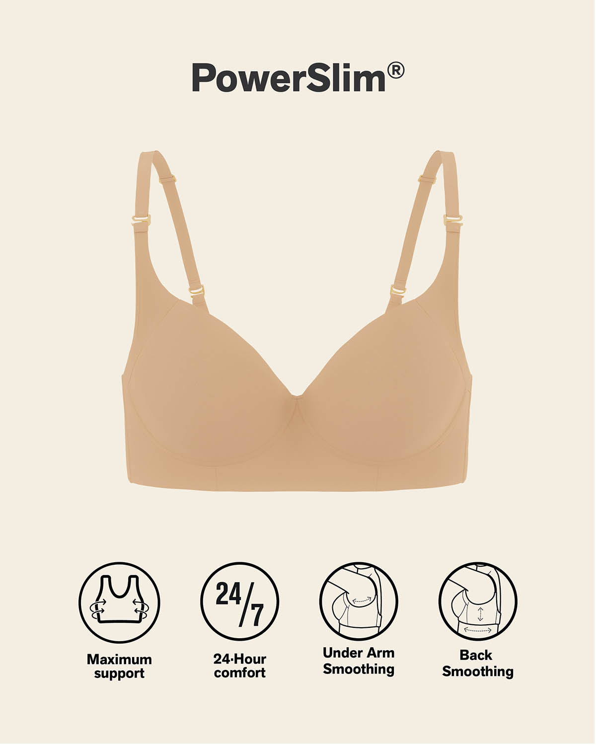 Formless™ Back Smoothing Bra with Soft Full Coverage Cups