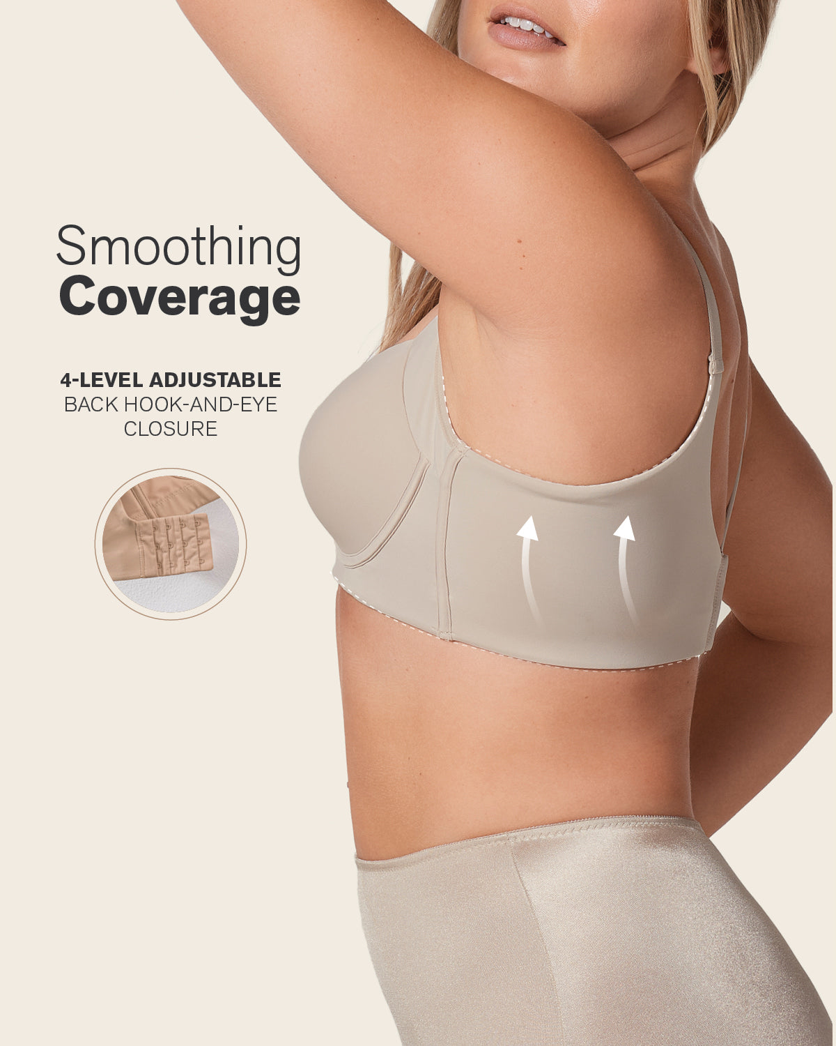 Formless™ Back Smoothing Bra with Soft Full Coverage Cups