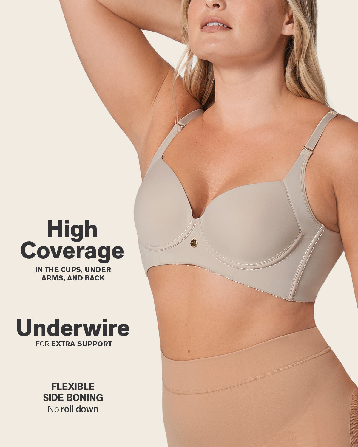 Formless™ Back Smoothing Bra with Soft Full Coverage Cups