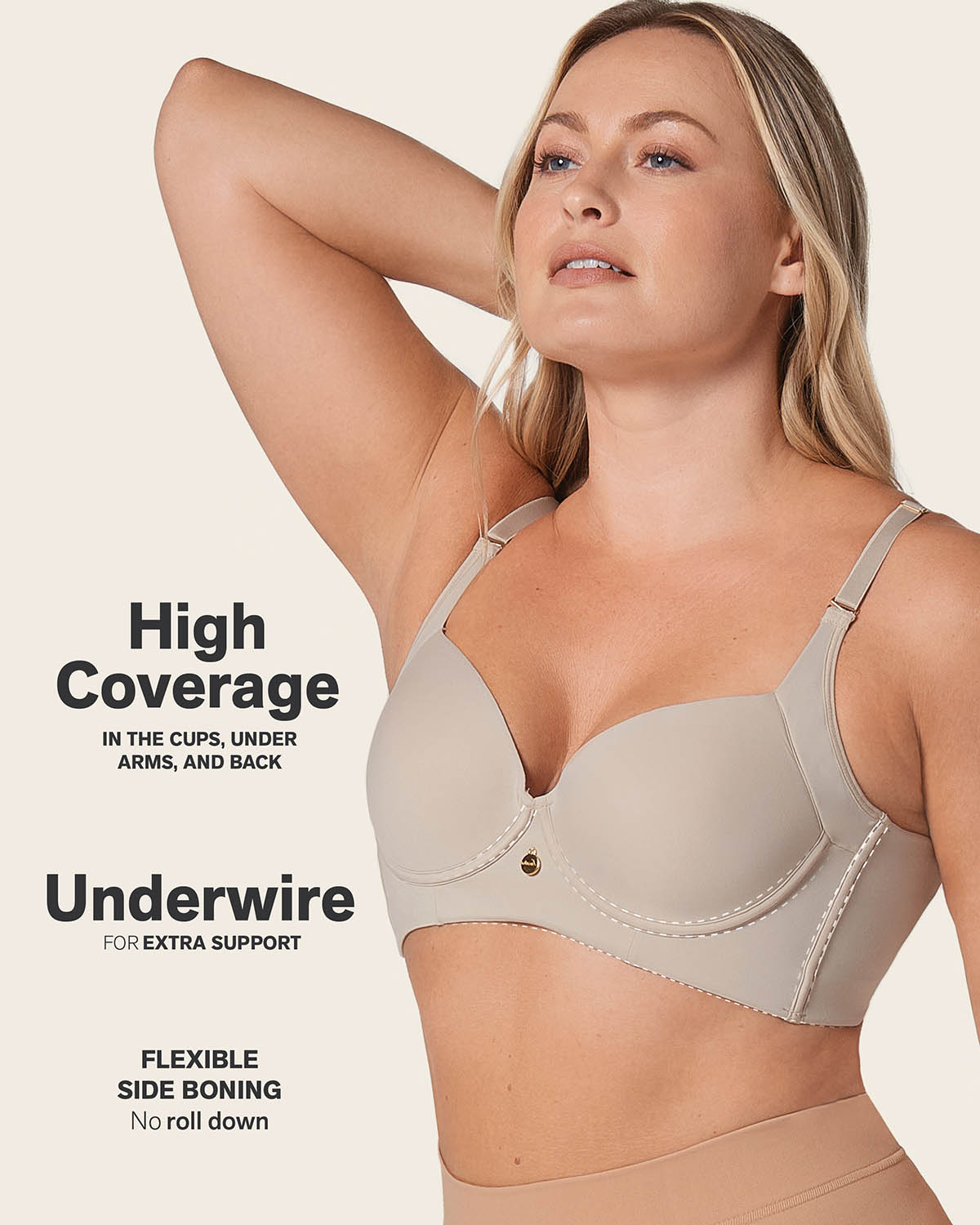 Formless™ Back Smoothing Bra with Soft Full Coverage Cups