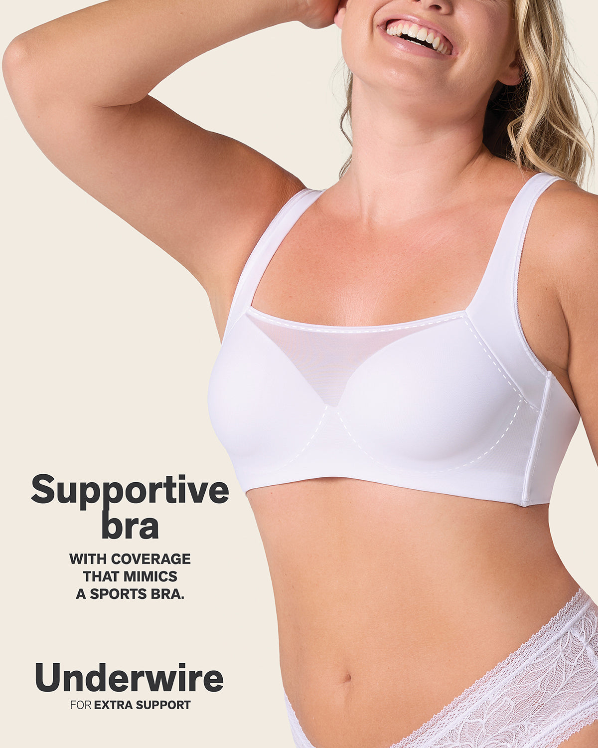 Formless™ Mesh Front Contouring Bra