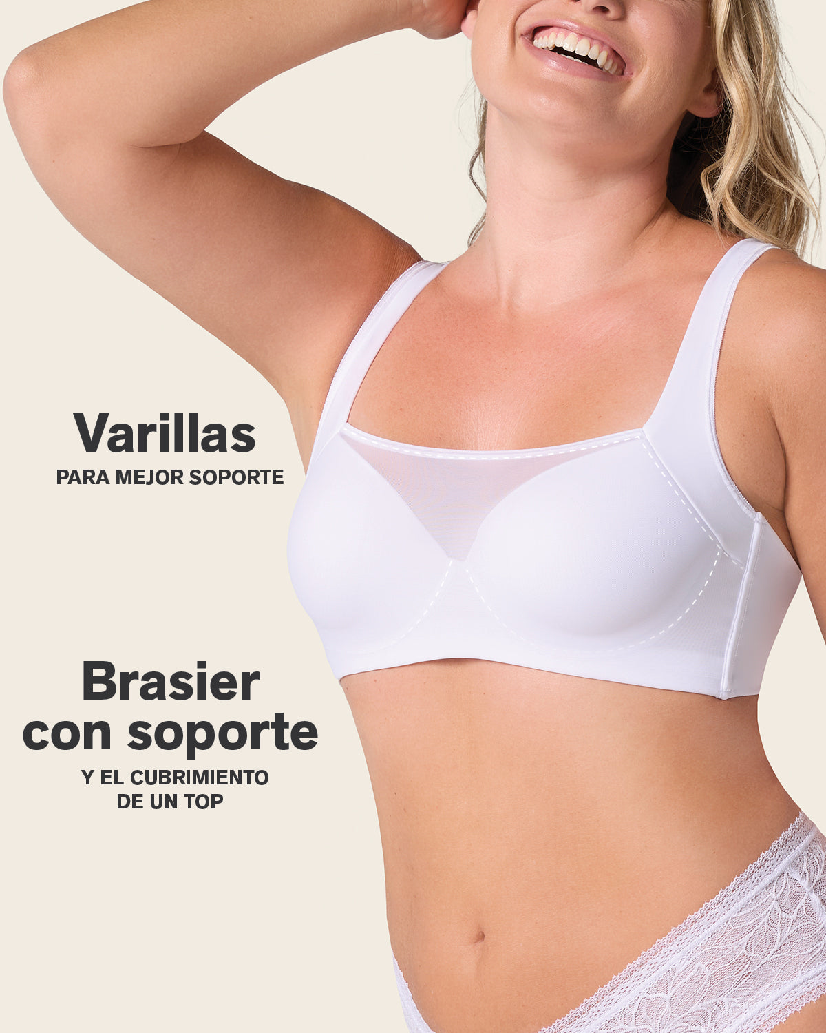 Formless™ Mesh Front Contouring Bra