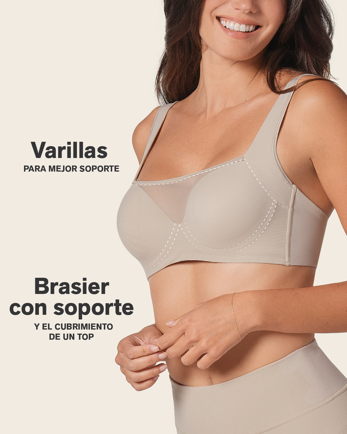 Formless™ Mesh Front Contouring Bra