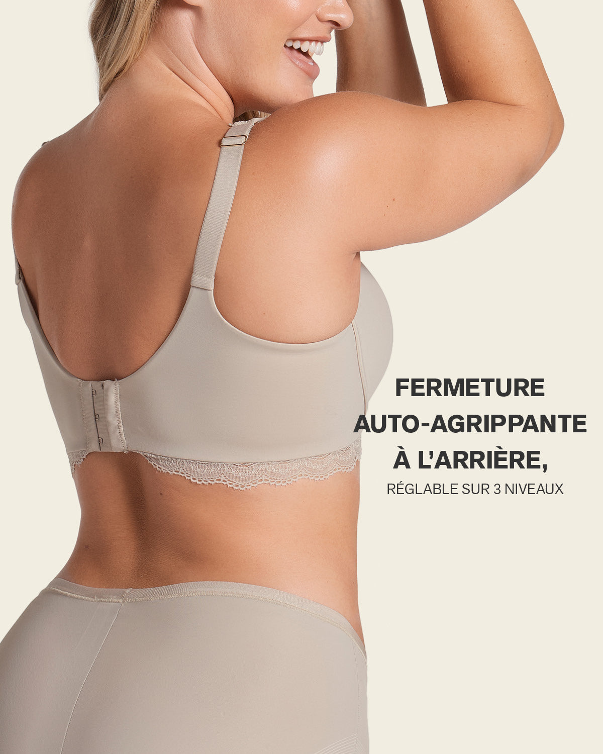 Formless™ Deep Coverage Soft Lightly-Lined Lace Underwire Bra