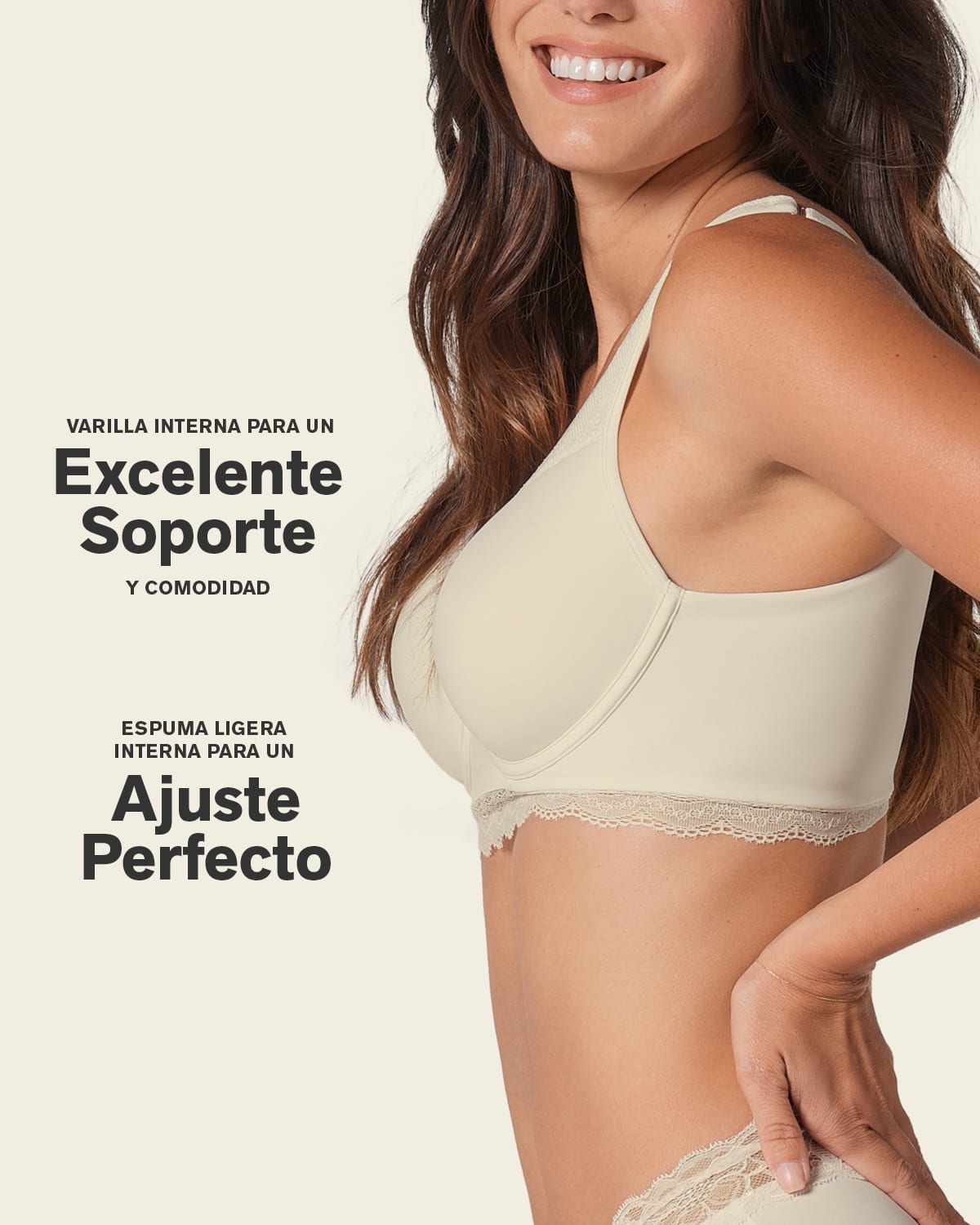 Formless™ Deep Coverage Soft Lightly-Lined Lace Underwire Bra