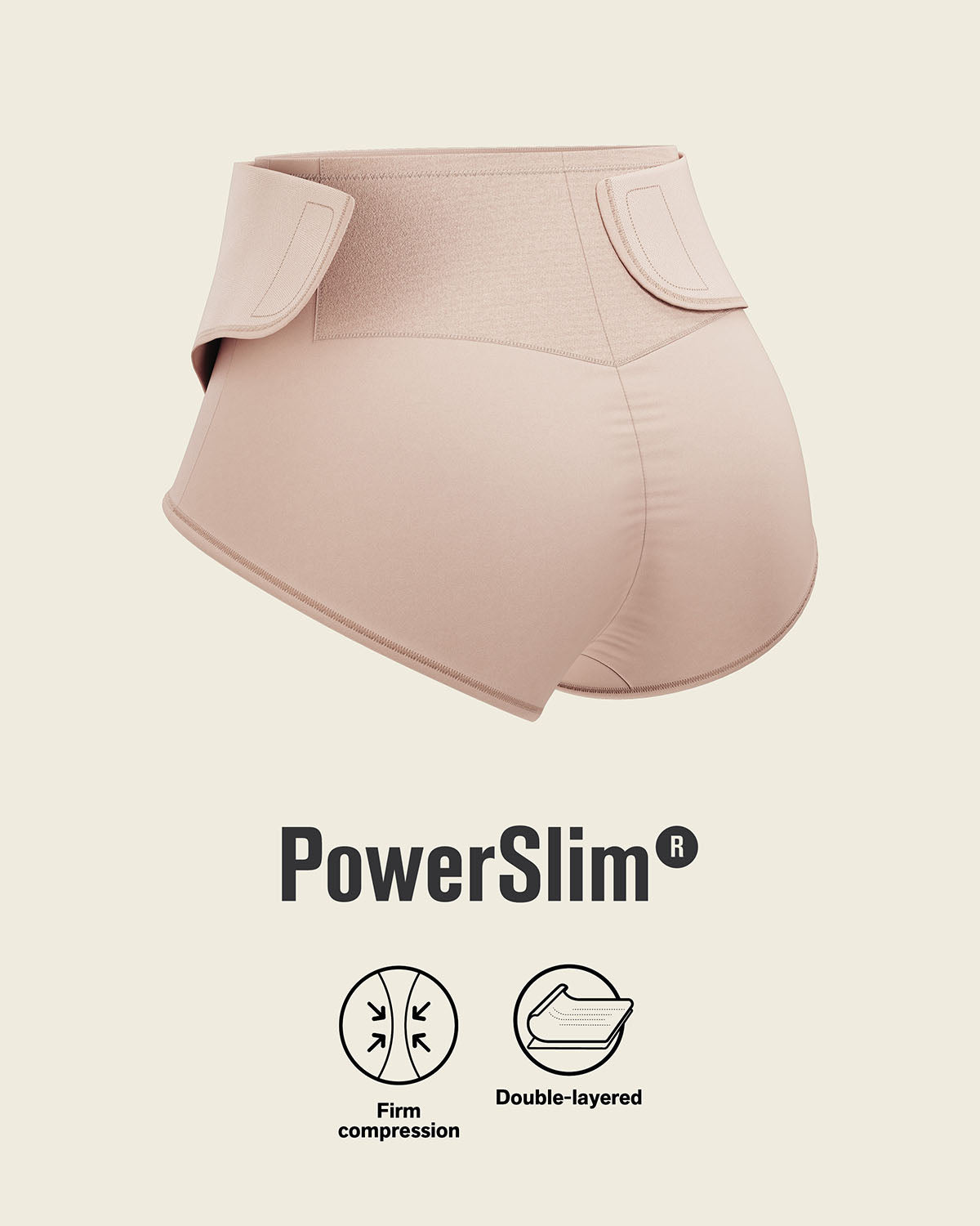 Formless™ Firm Compression Postpartum Panty with Adjustable Belly Wrap