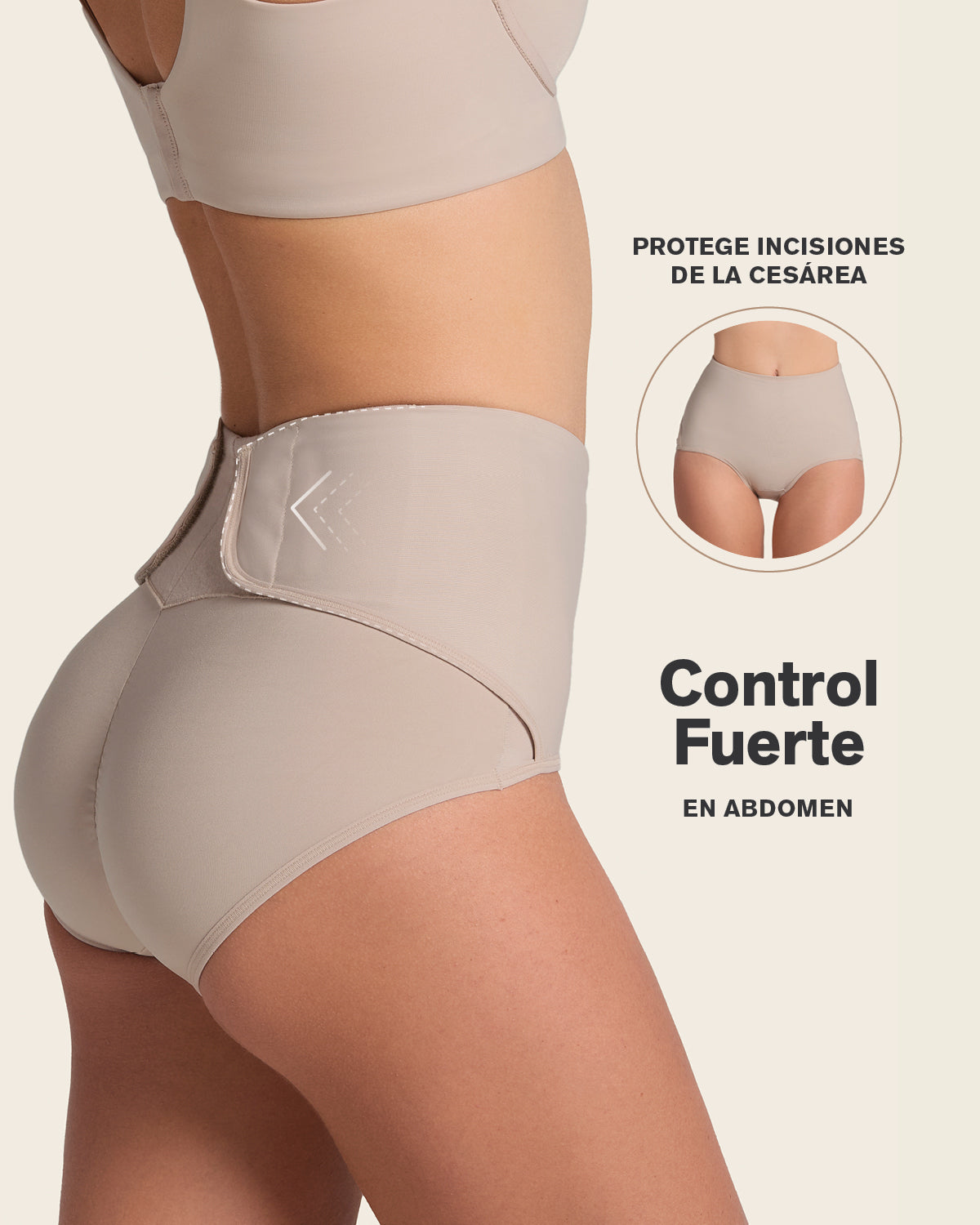 Formless™ Firm Compression Postpartum Panty with Adjustable Belly Wrap