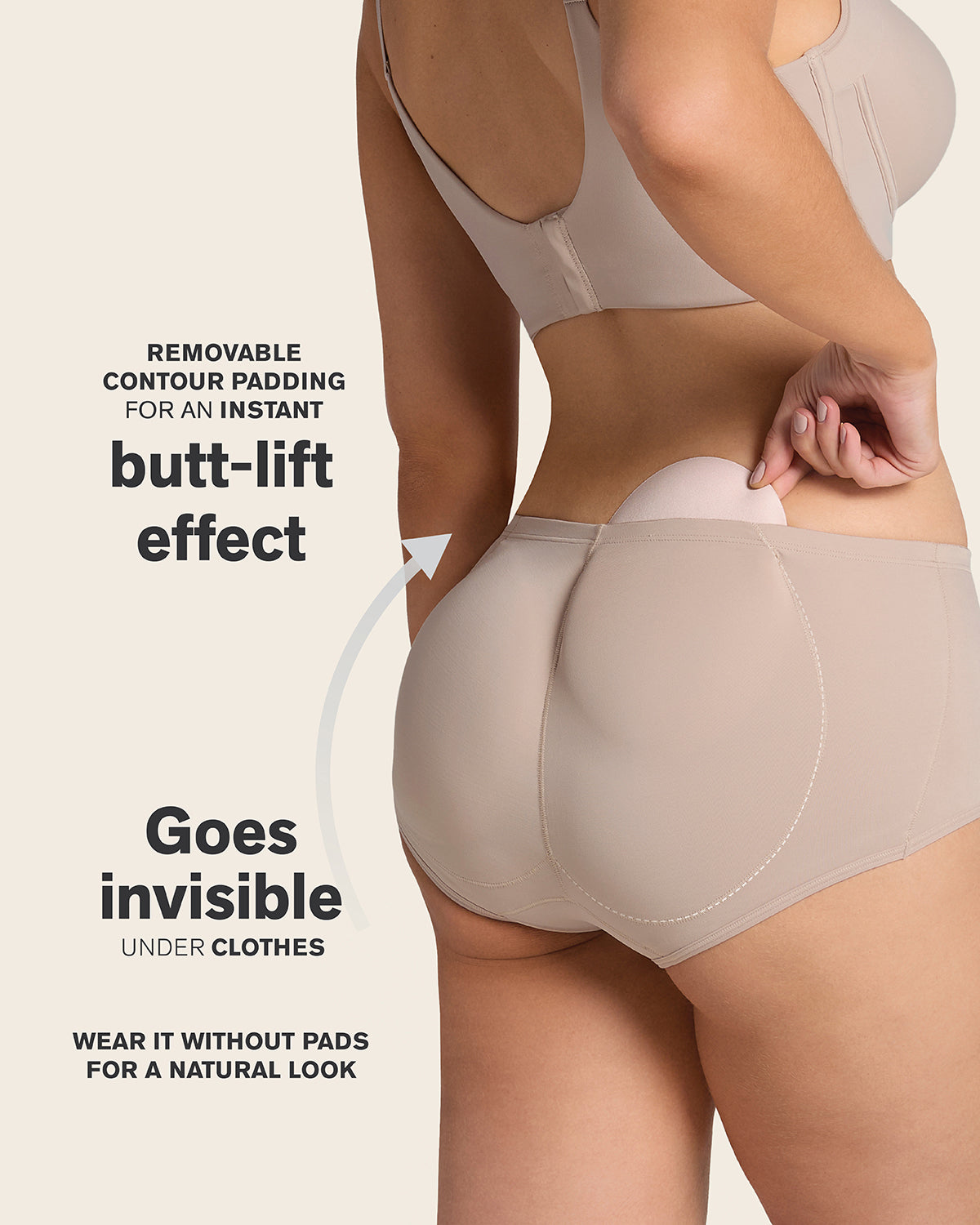 Formless™ Magic Instant Butt Lift Padded Panty