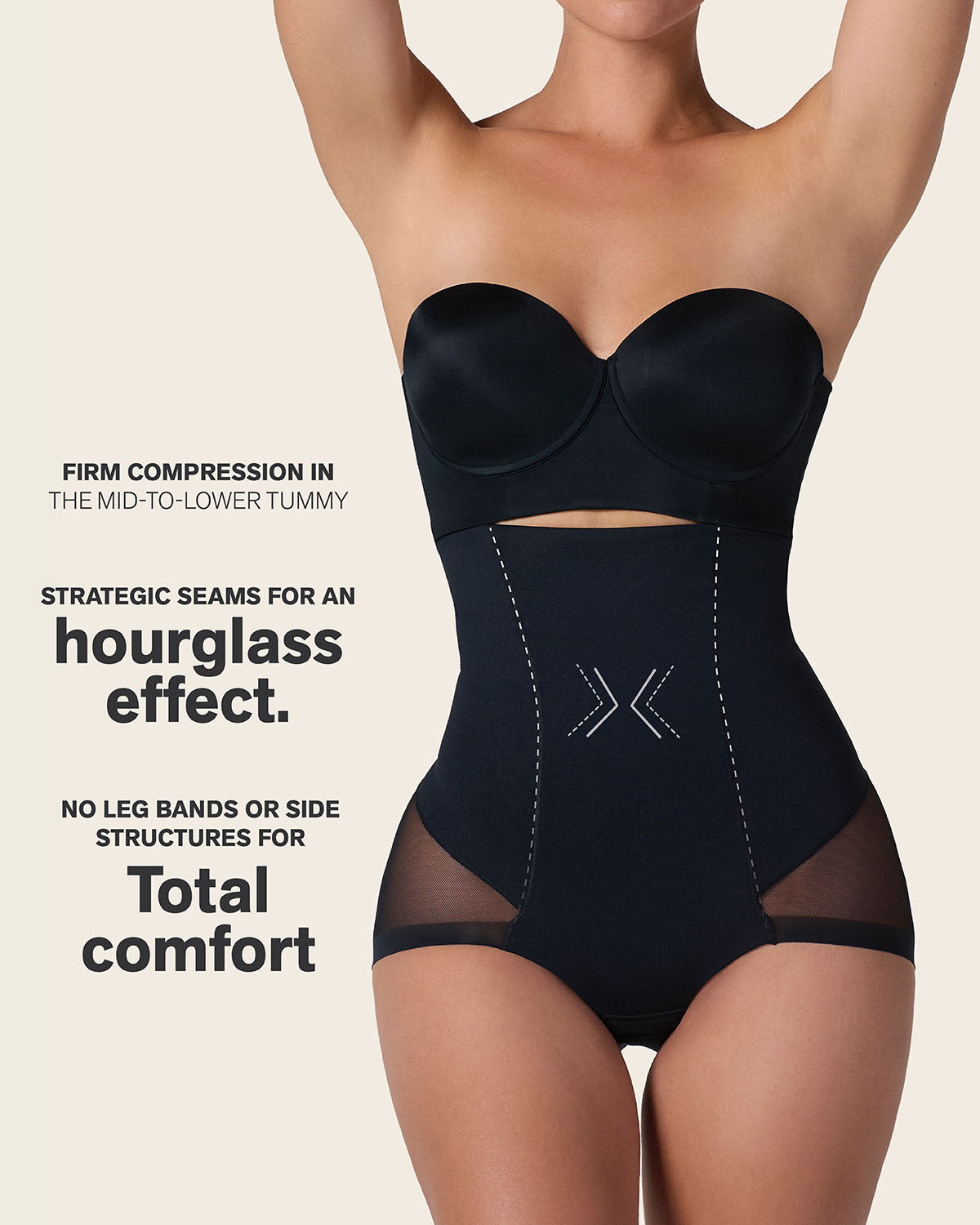 Formless™ Extra High-Waisted Sheer Bottom Sculpting Shaper Panty