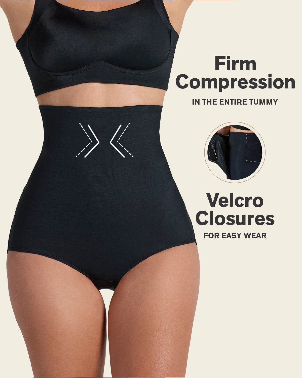 Formless™ Firm Compression Post Surgical Panty w/ Adjustable Belly Wrap