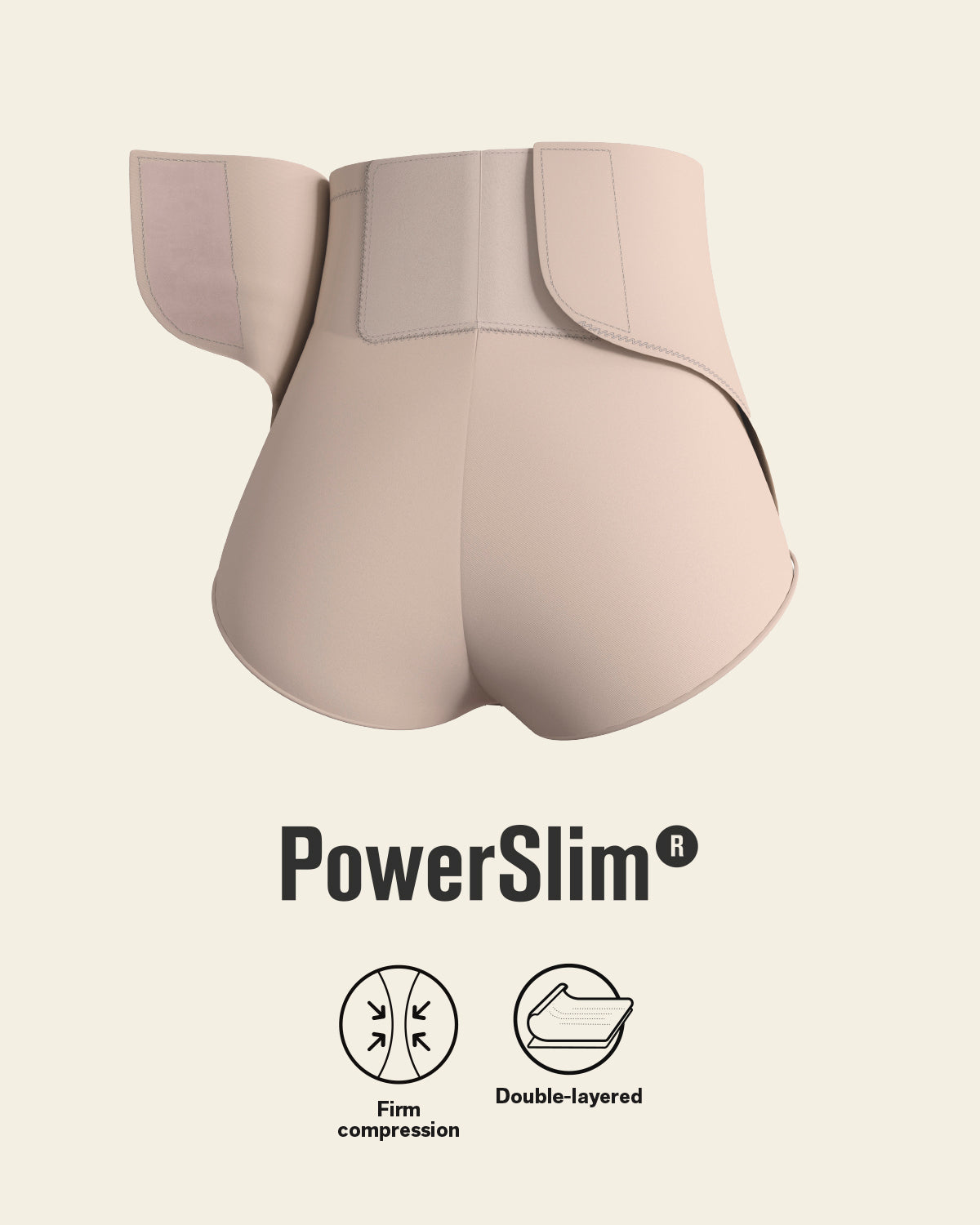 Formless™ Firm Compression Post Surgical Panty w/ Adjustable Belly Wrap