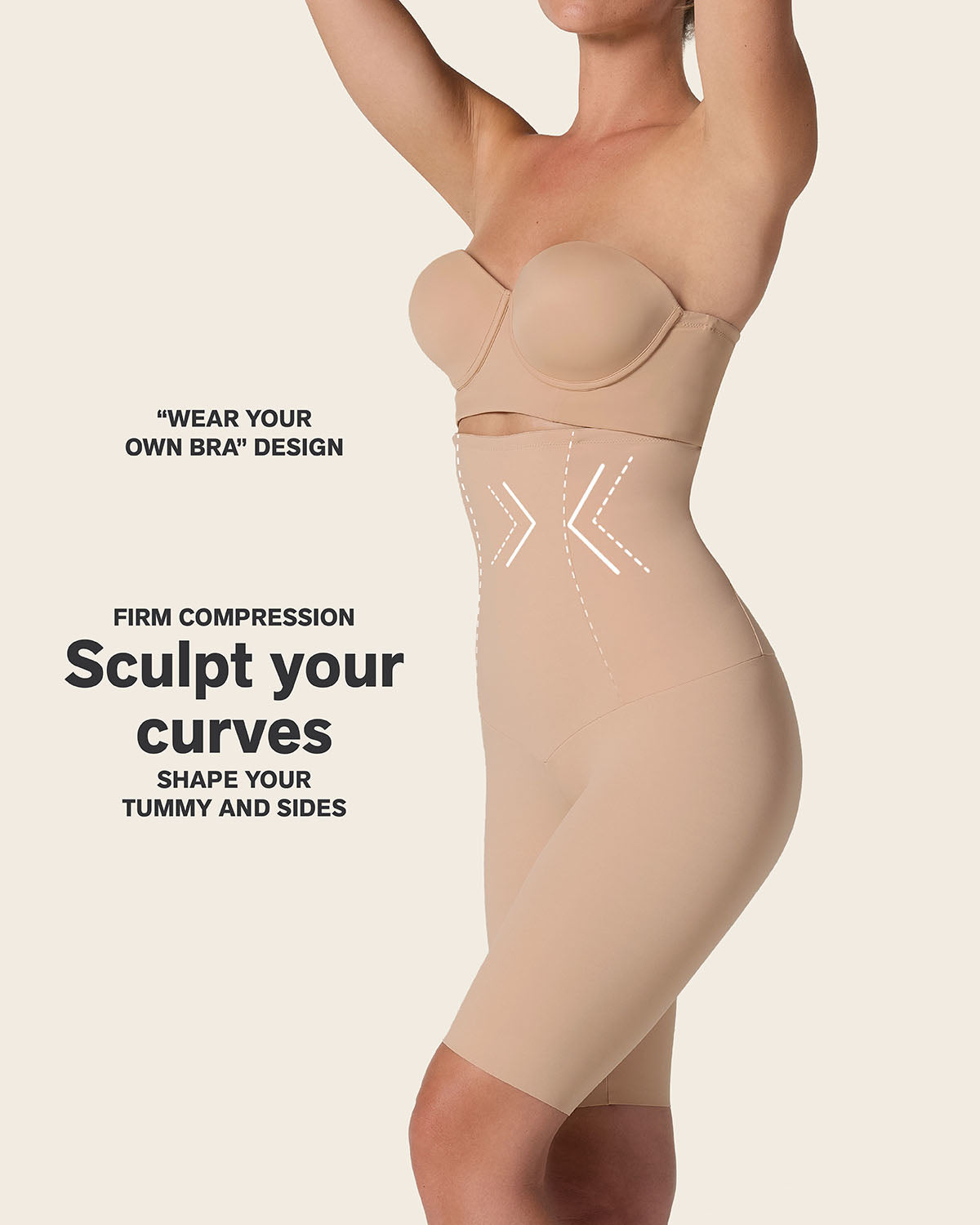 Formless™ Extra High Waisted Firm Shaper Short