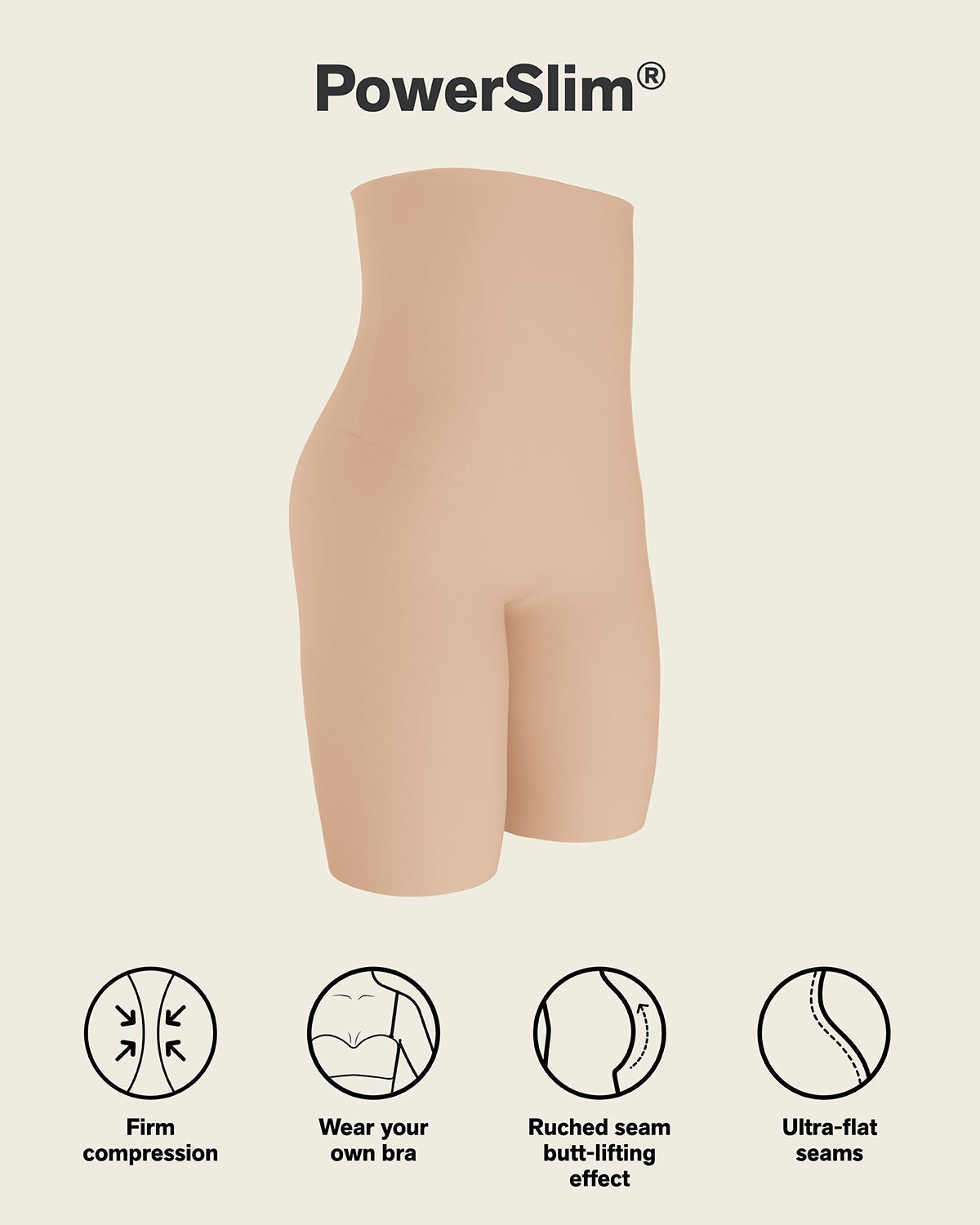 Formless™ Extra High Waisted Firm Shaper Short