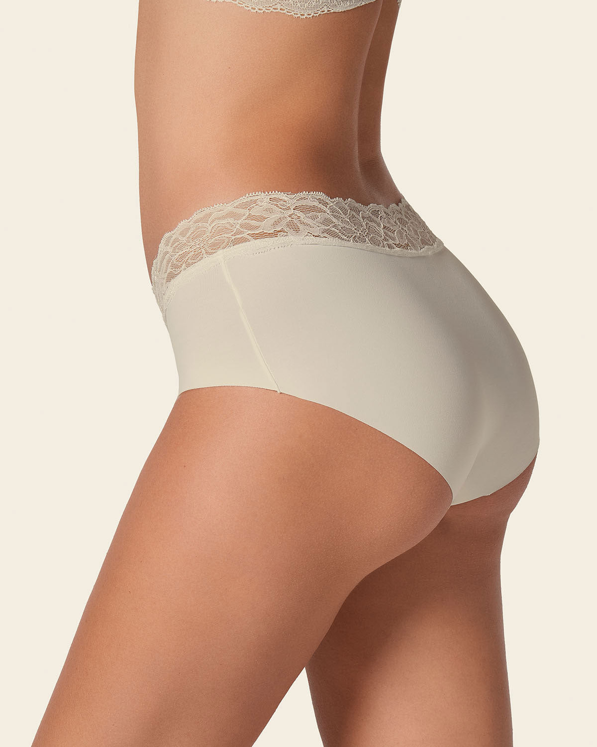 Formless™ Ultra Light Lace Trim Hipster Panty