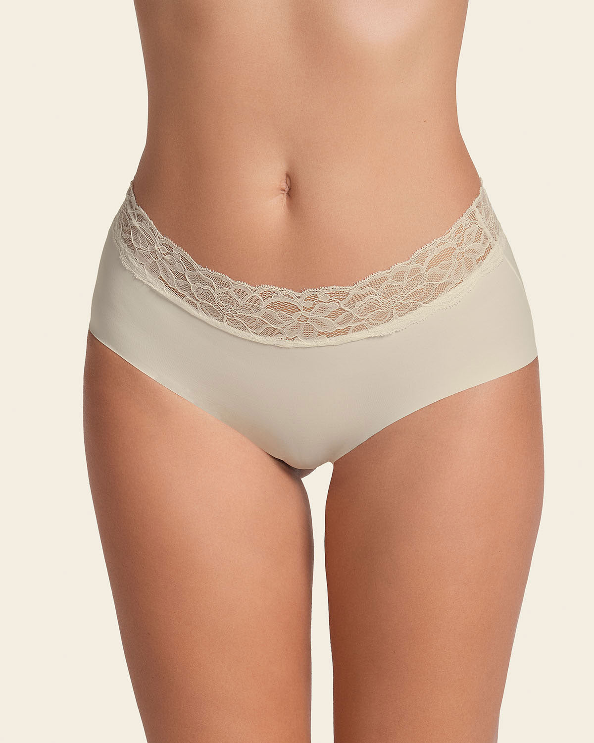 Formless™ Ultra Light Lace Trim Hipster Panty