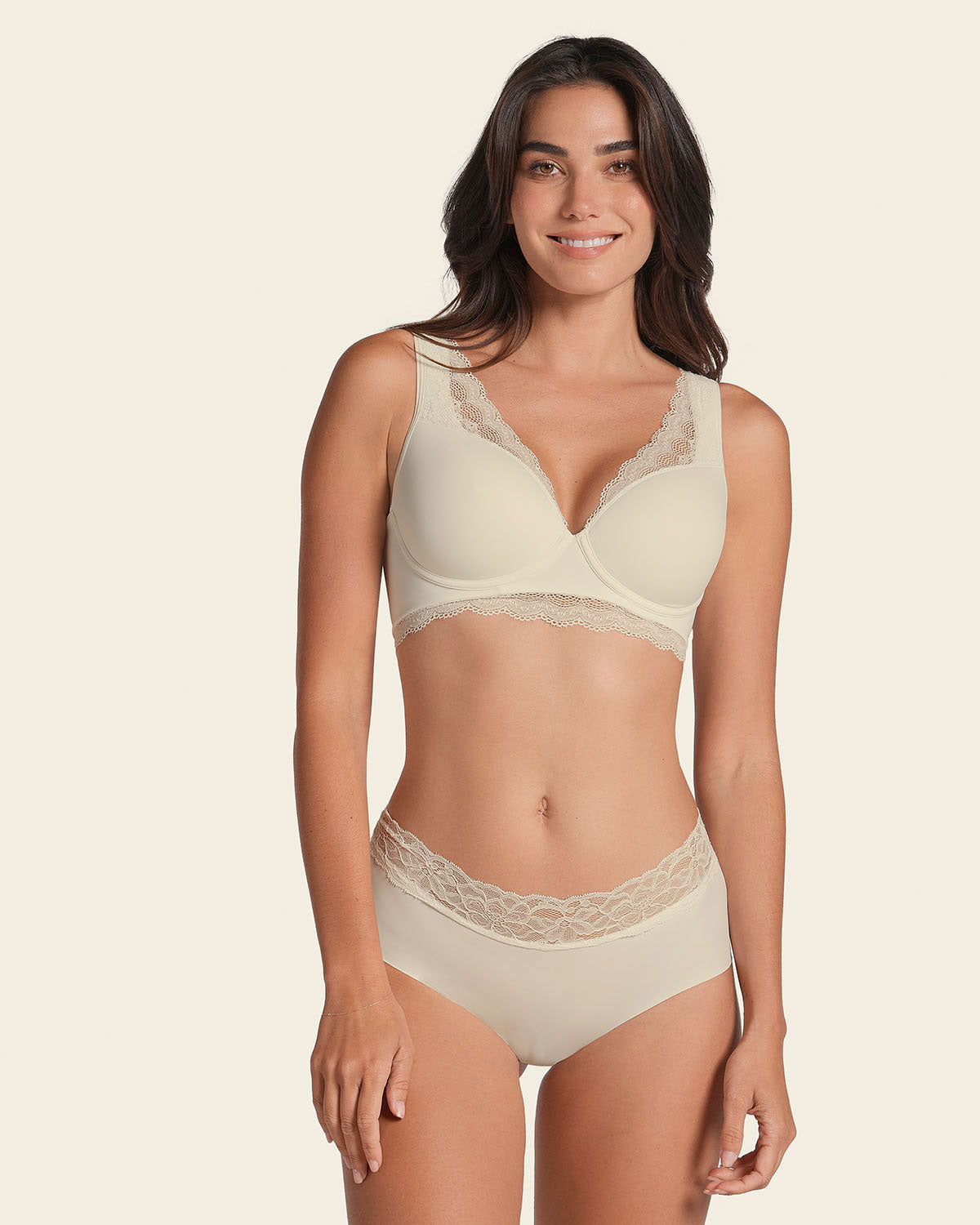 Formless™ Ultra Light Lace Trim Hipster Panty