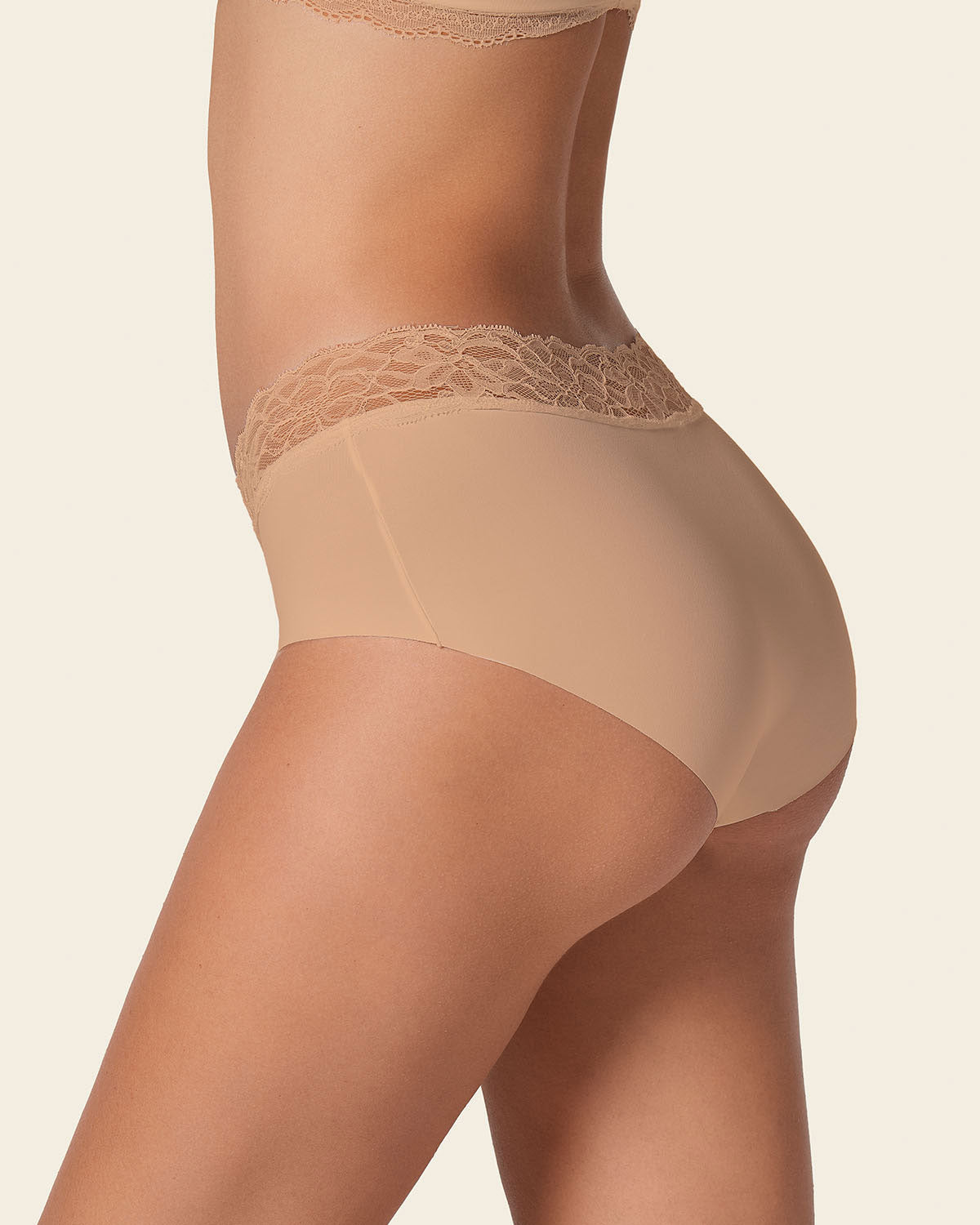 Formless™ Ultra Light Lace Trim Hipster Panty