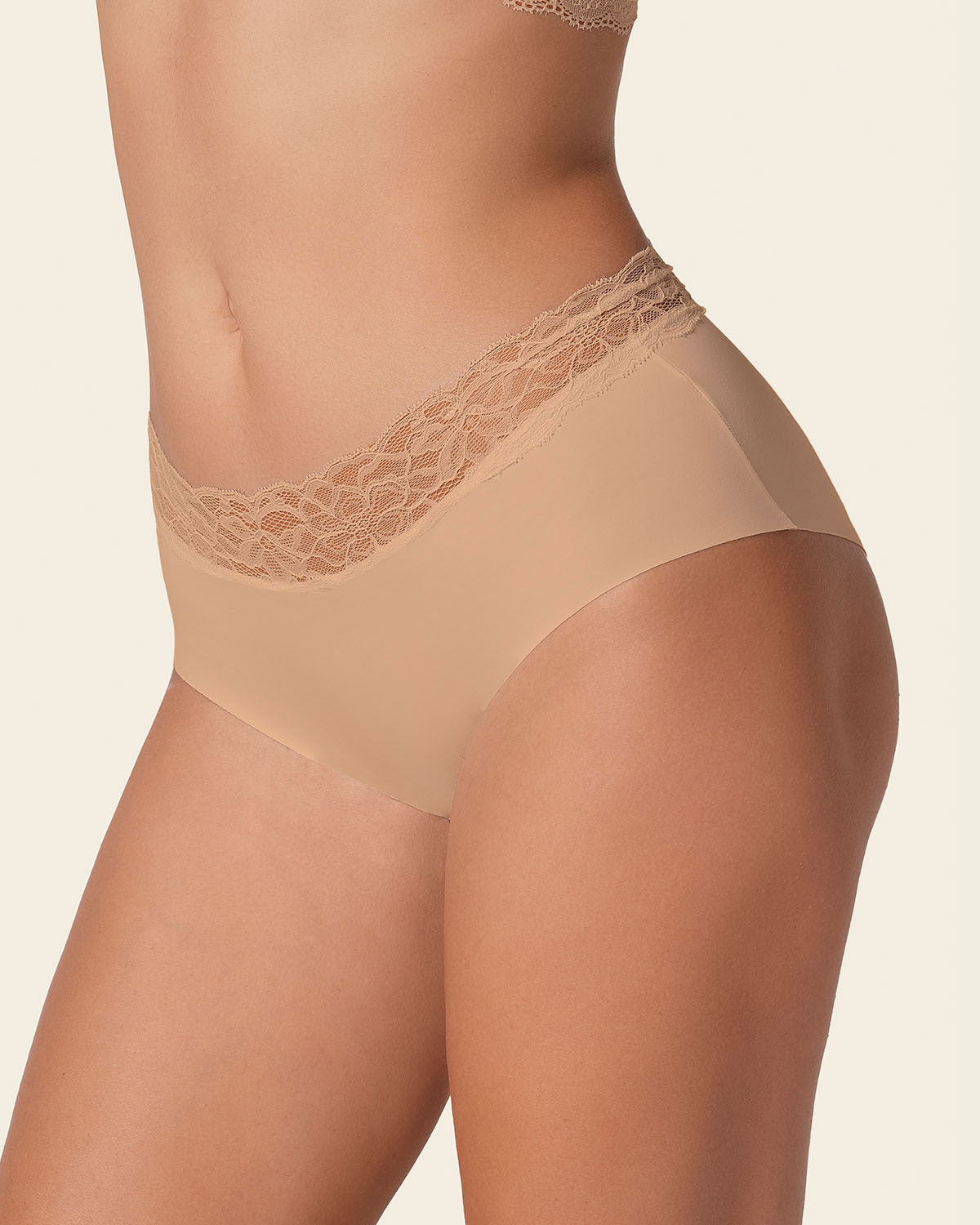Formless™ Ultra Light Lace Trim Hipster Panty