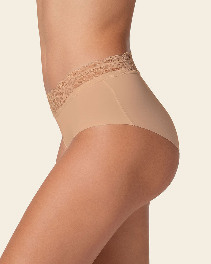 Formless™ Ultra Light Lace Trim Hipster Panty