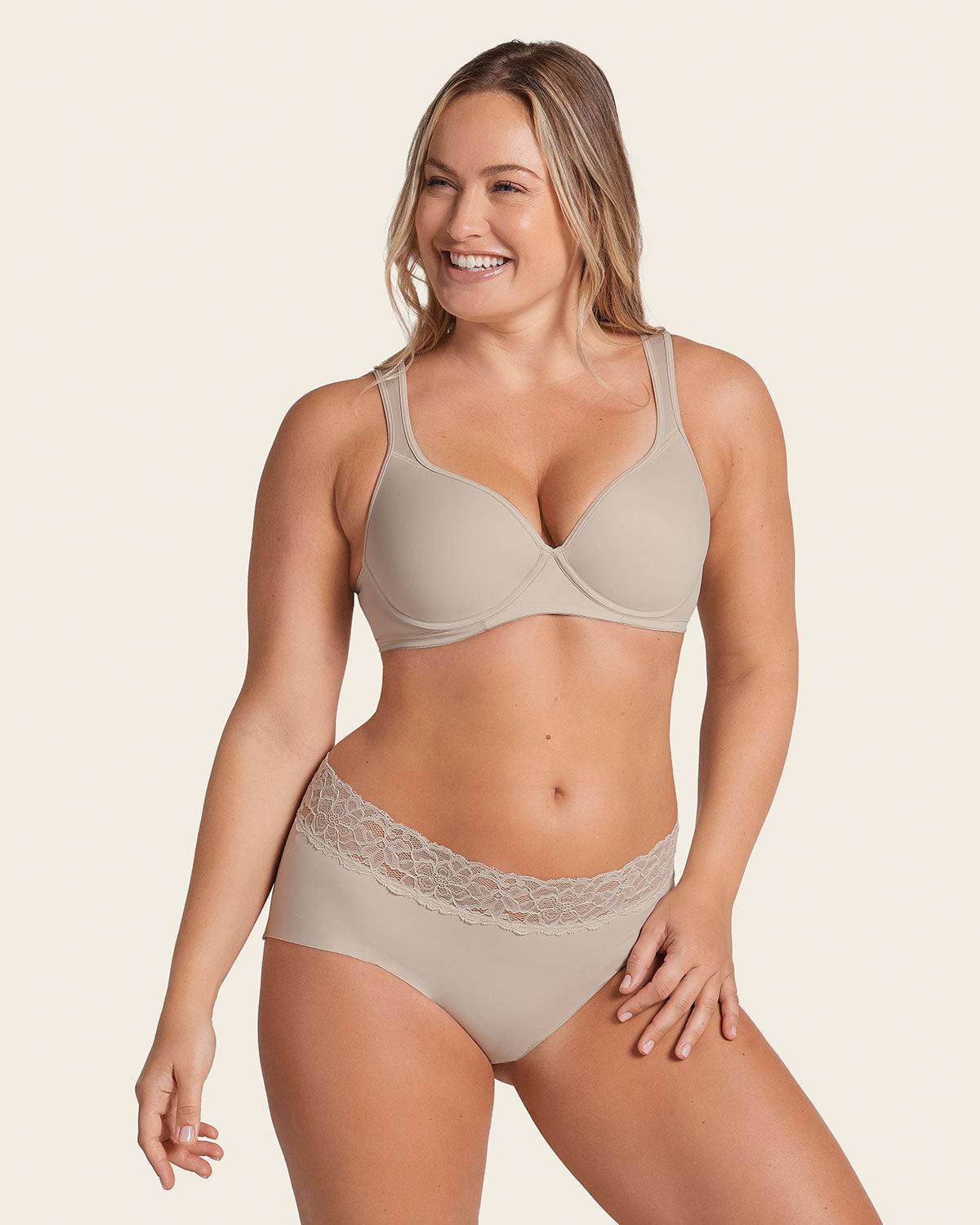 Formless™ Ultra Light Lace Trim Hipster Panty