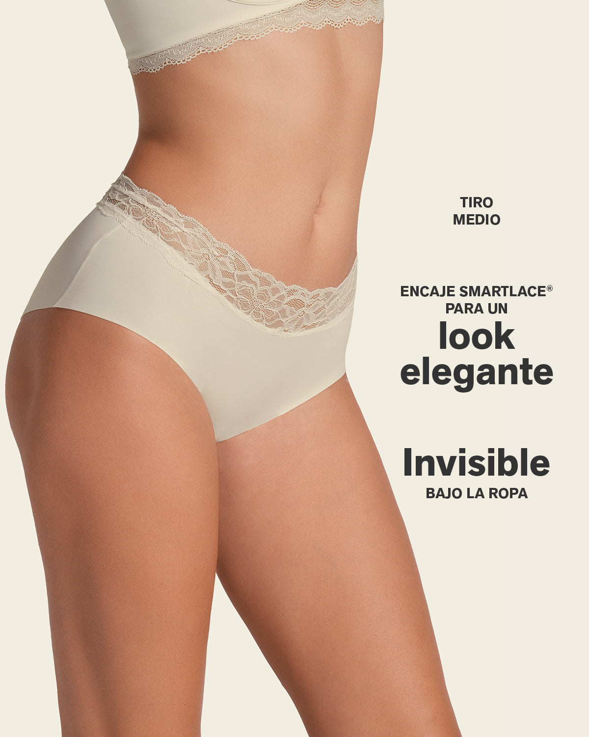 Formless™ Ultra Light Lace Trim Hipster Panty