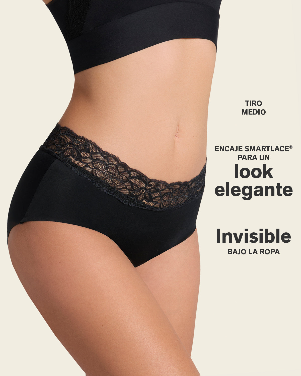Formless™ Ultra Light Lace Trim Hipster Panty