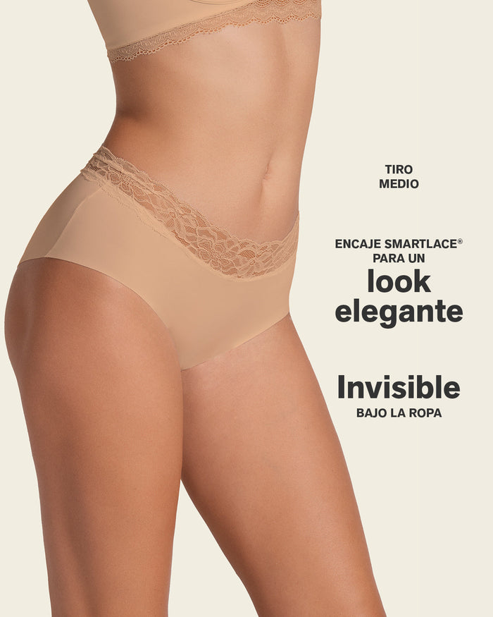Formless™ Ultra Light Lace Trim Hipster Panty