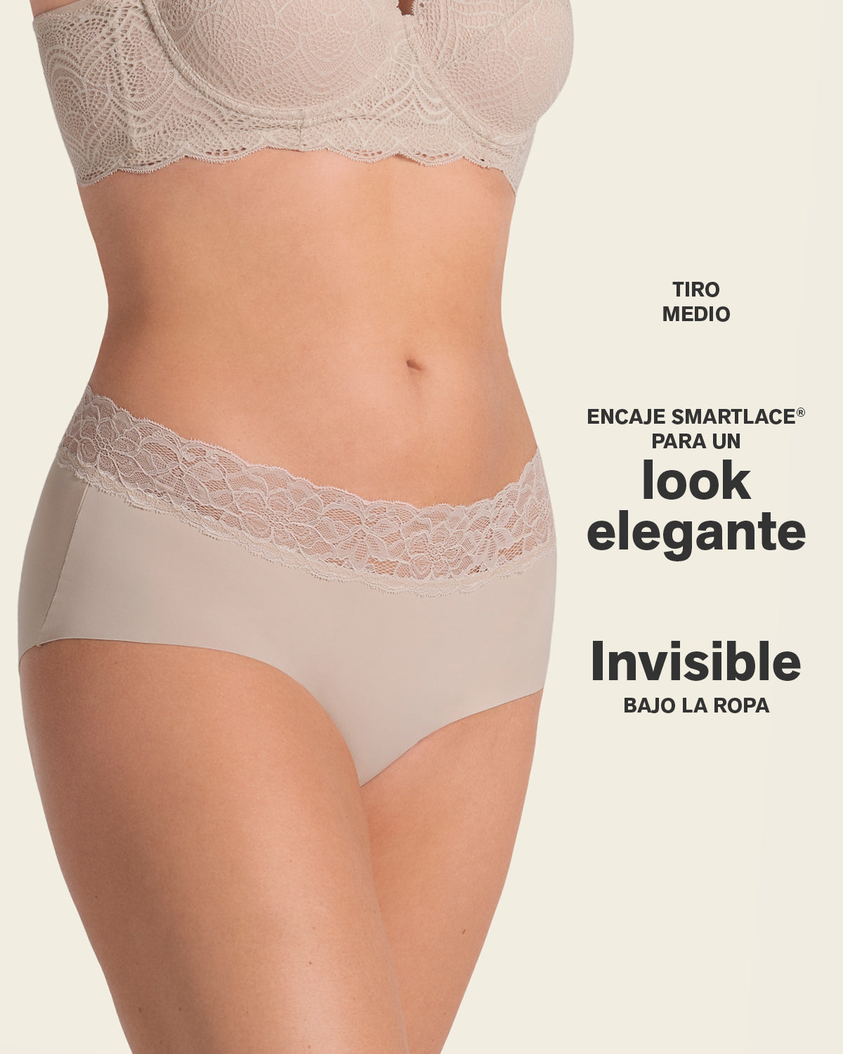 Formless™ Ultra Light Lace Trim Hipster Panty