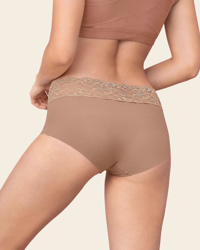 Formless™ Ultra Light Lace Trim Hipster Panty