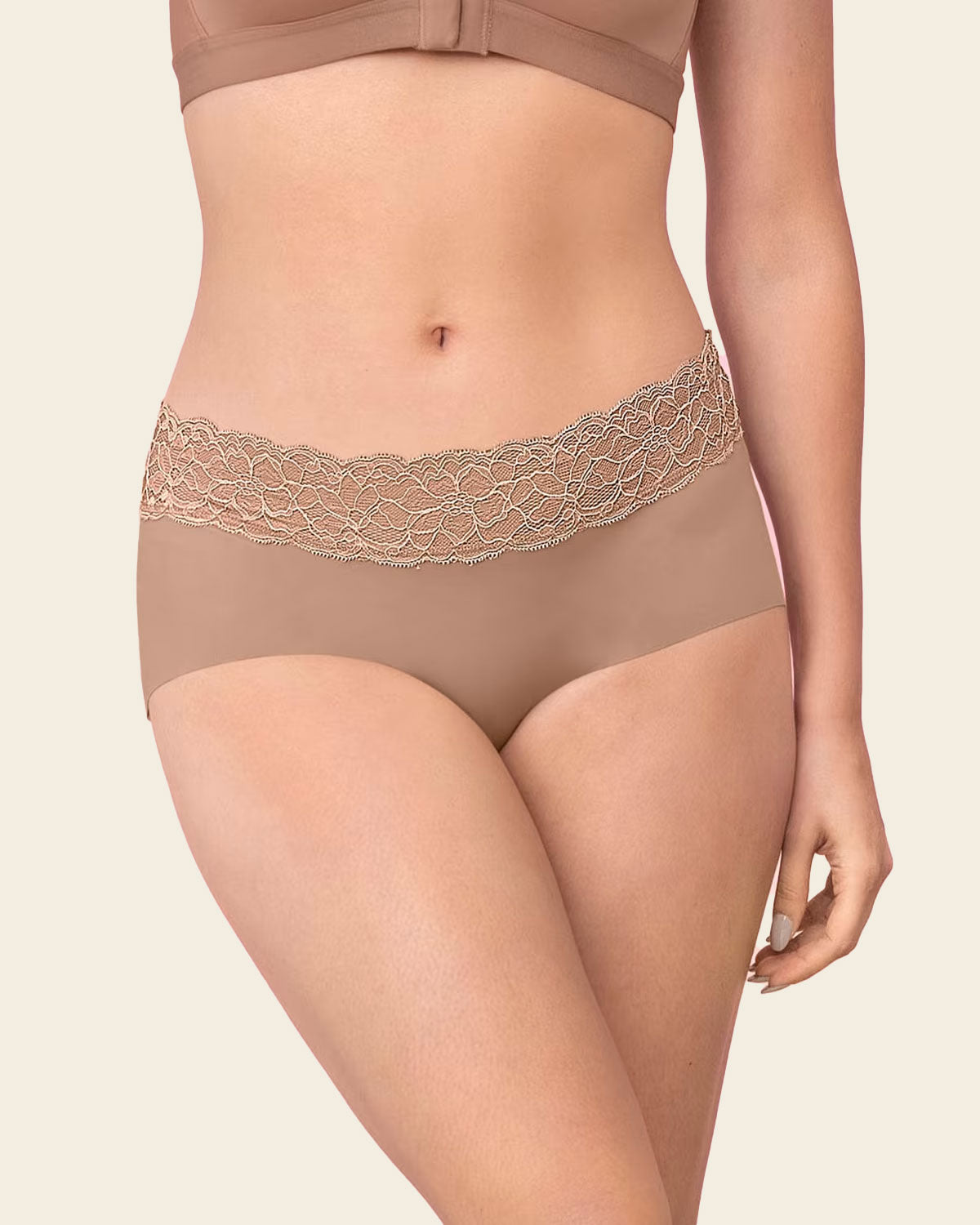 Formless™ Ultra Light Lace Trim Hipster Panty