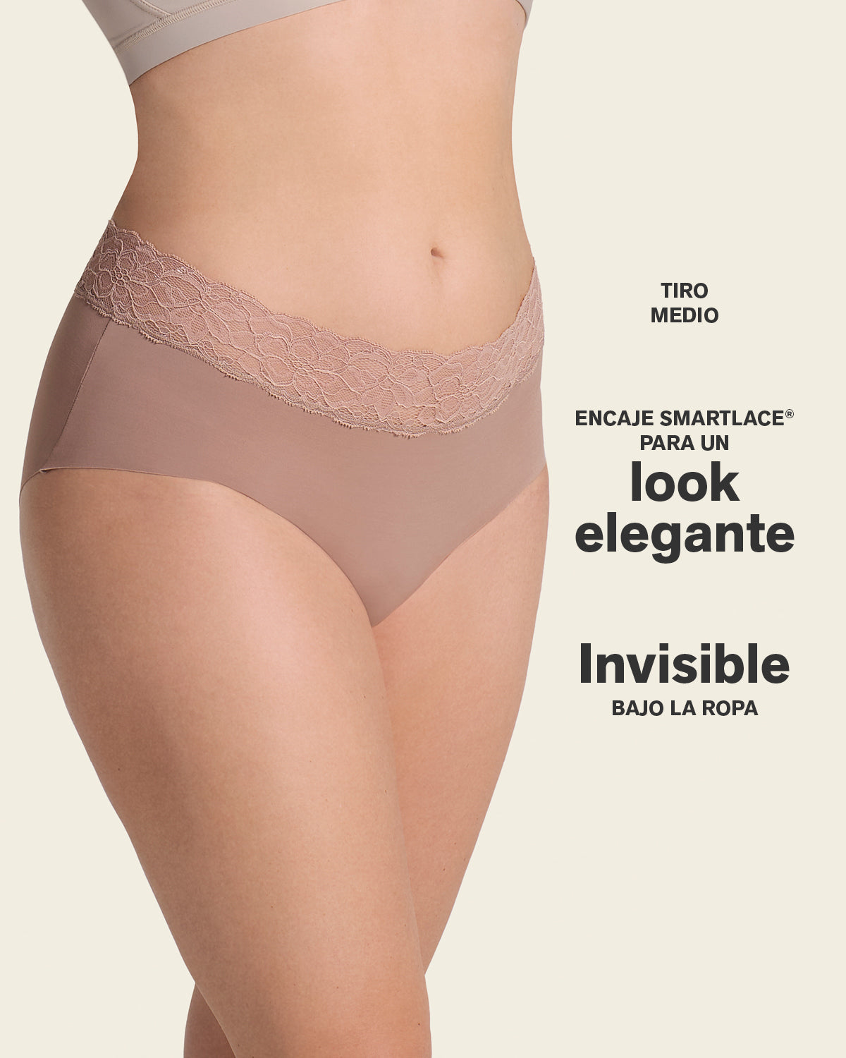 Formless™ Ultra Light Lace Trim Hipster Panty