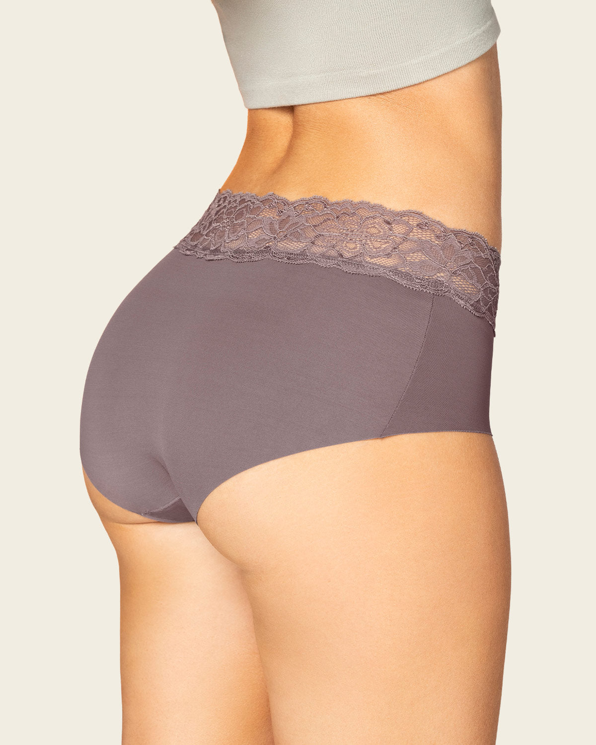 Formless™ Ultra Light Lace Trim Hipster Panty