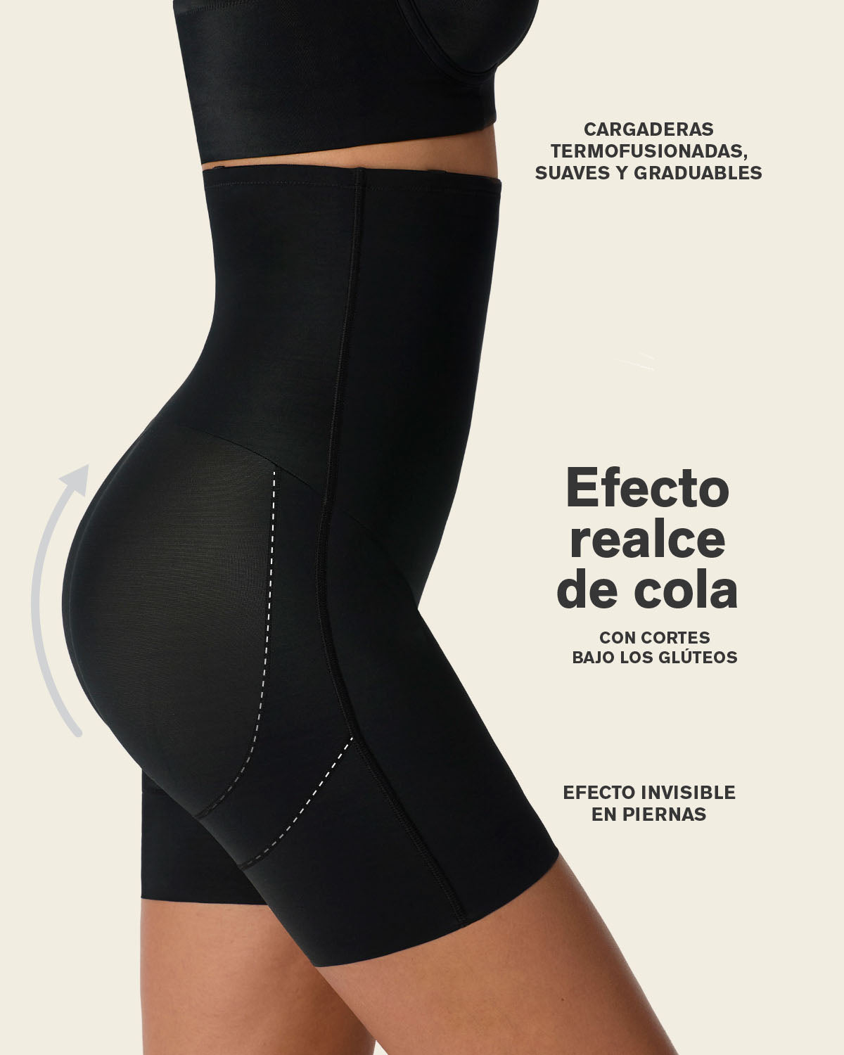 Formless™ Strapless Sculpting Step-in Body Shaper with Short Bottom