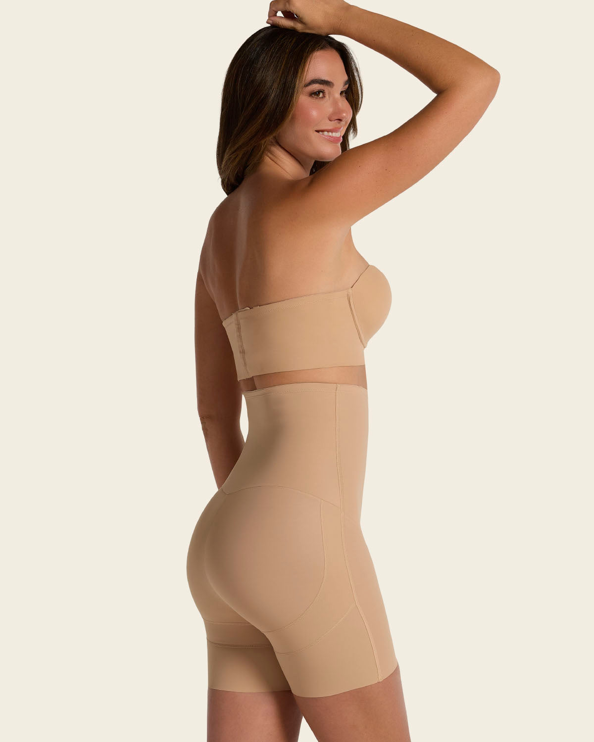 Formless™ Strapless Sculpting Step-in Body Shaper with Short Bottom