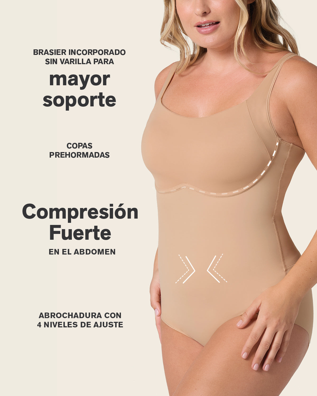 Formless™ Scoop Back Wireless Classic Sculpting Bodysuit