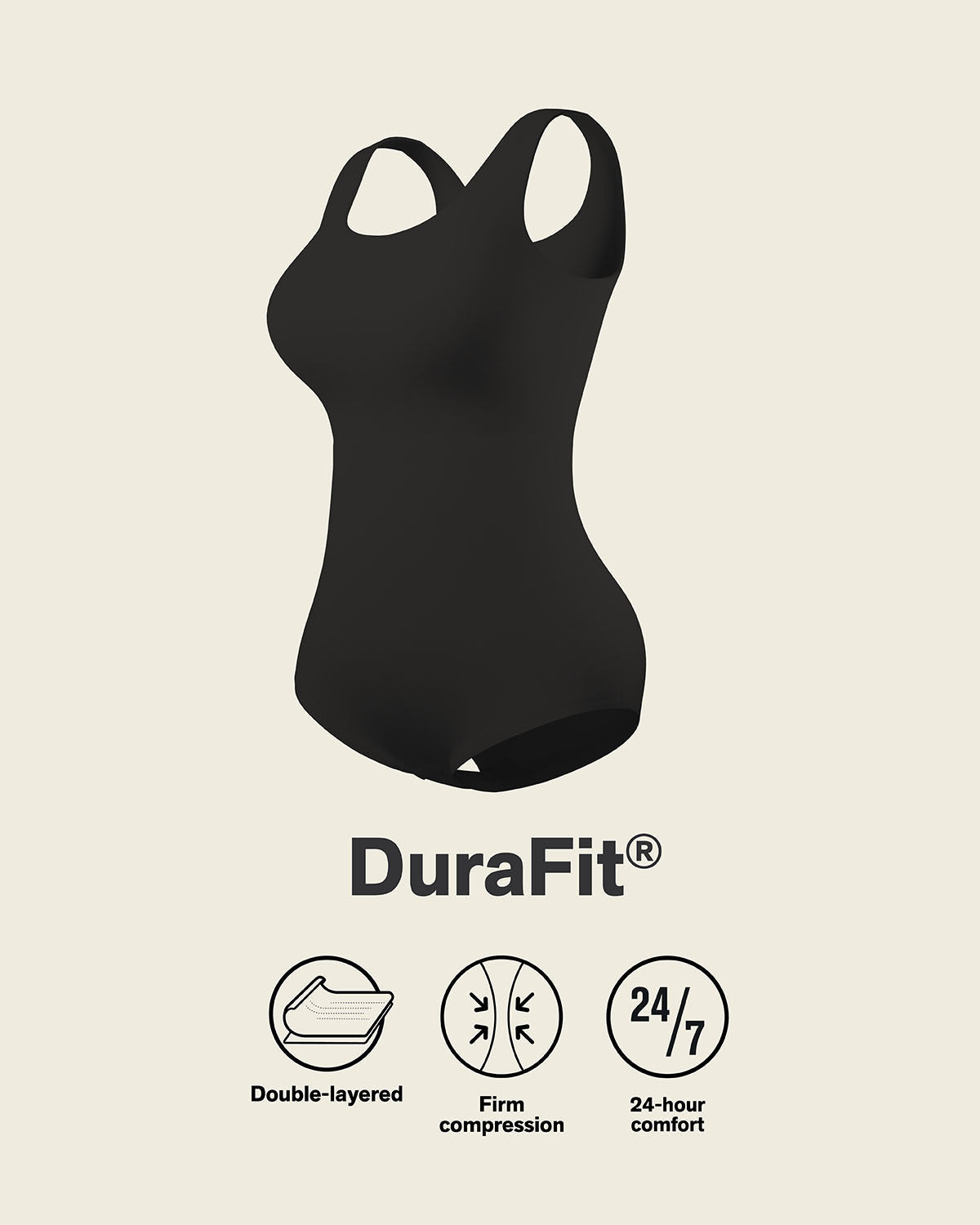 Formless™ Plunge Classic Sleeveless Shaper Bodysuit