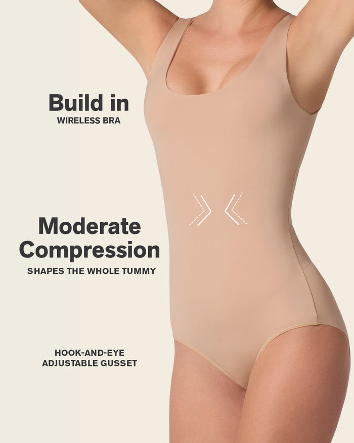 Formless™ Plunge Classic Sleeveless Shaper Bodysuit